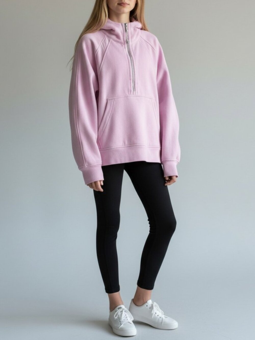Lululemon Scuba Oversized Half-Zip Hoodie (Size XS) - Picture 2 of 16